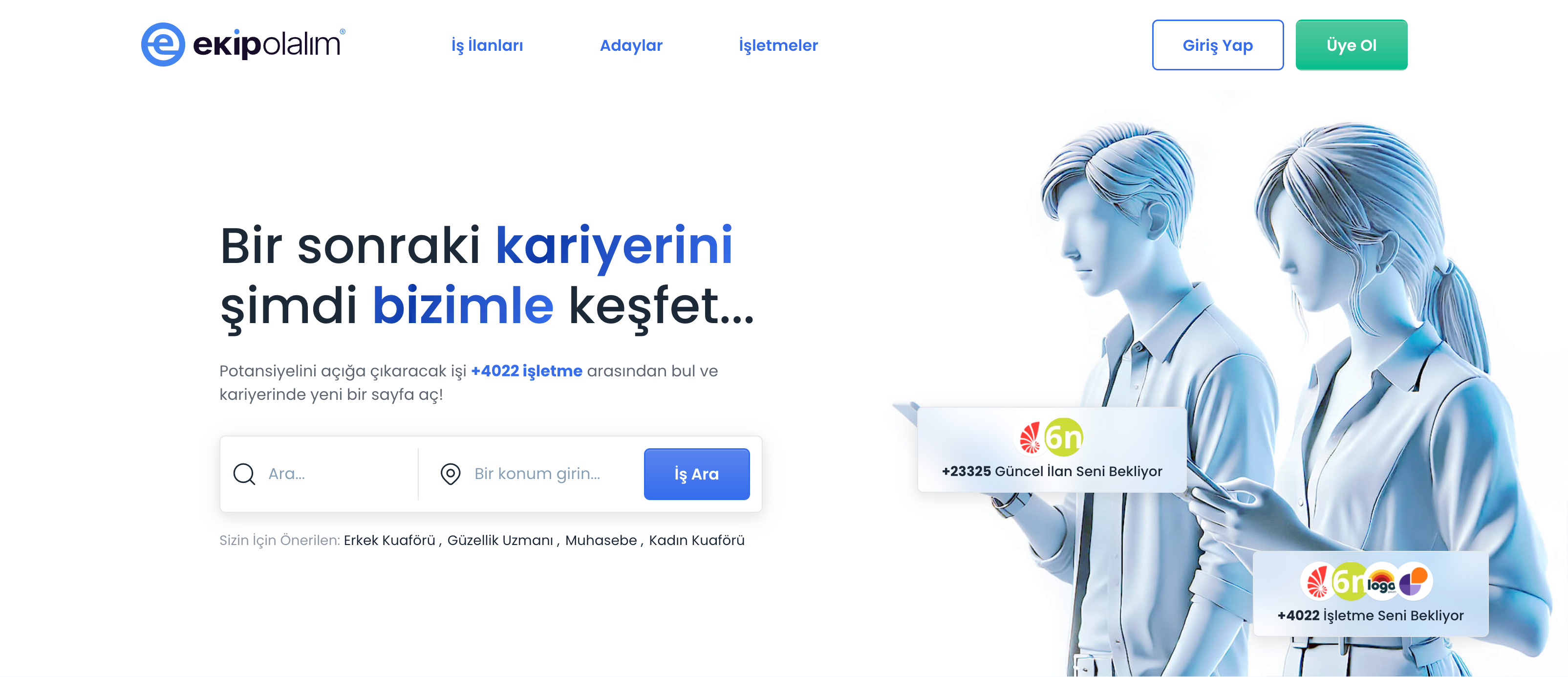 EkipOlalım Hero Görseli