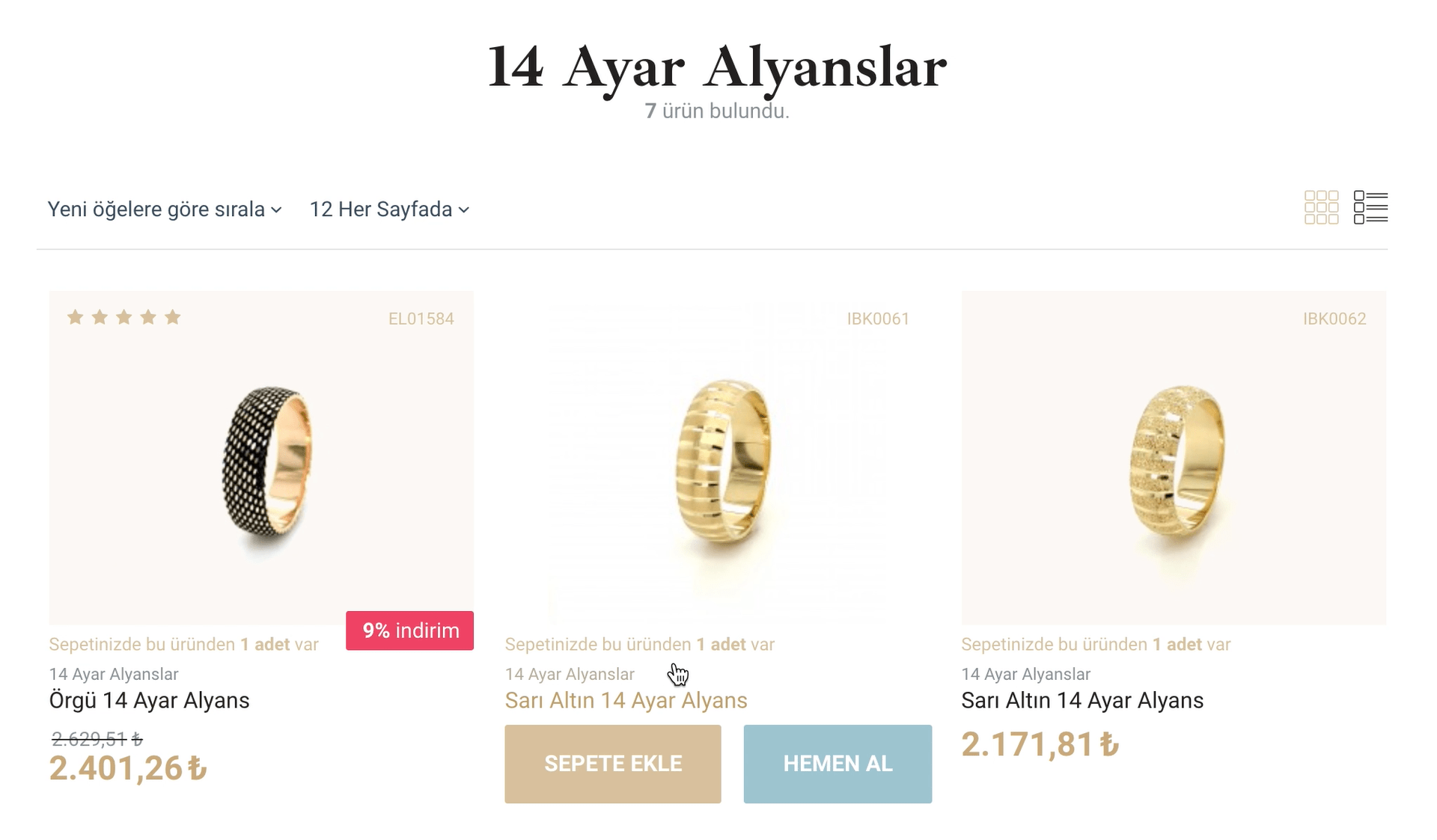 QEN Alyans Ürünler